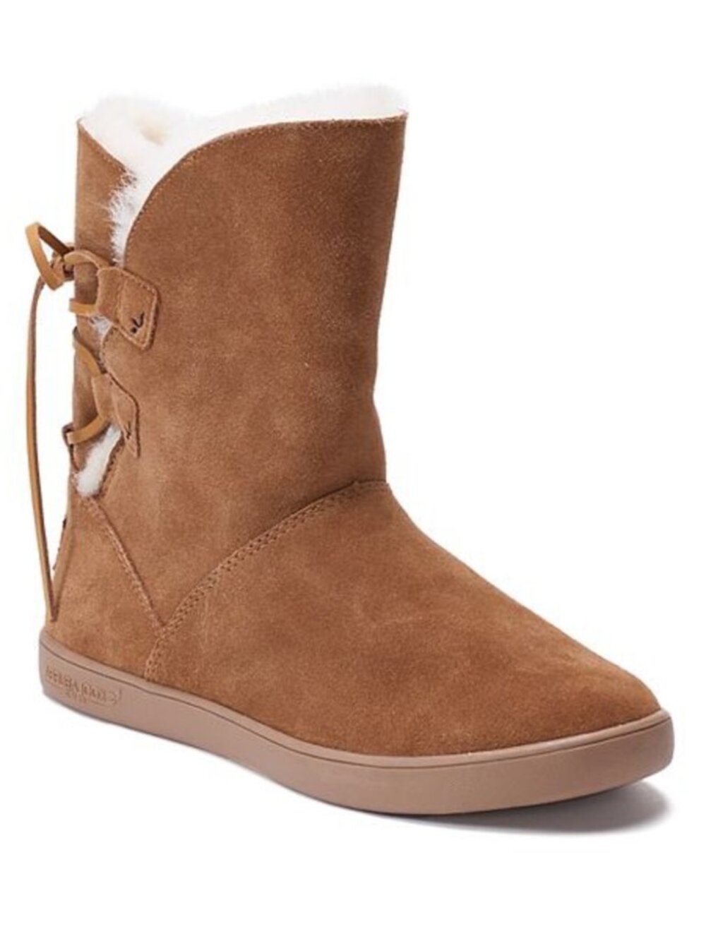 UGG Koolaburra Shazi Short Suede Cold Weather Boots ~ Chestnut 1019361 size 10
